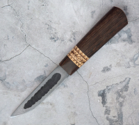 Малый Северный нож из булатной стали купить на сайте koval-knife.shop